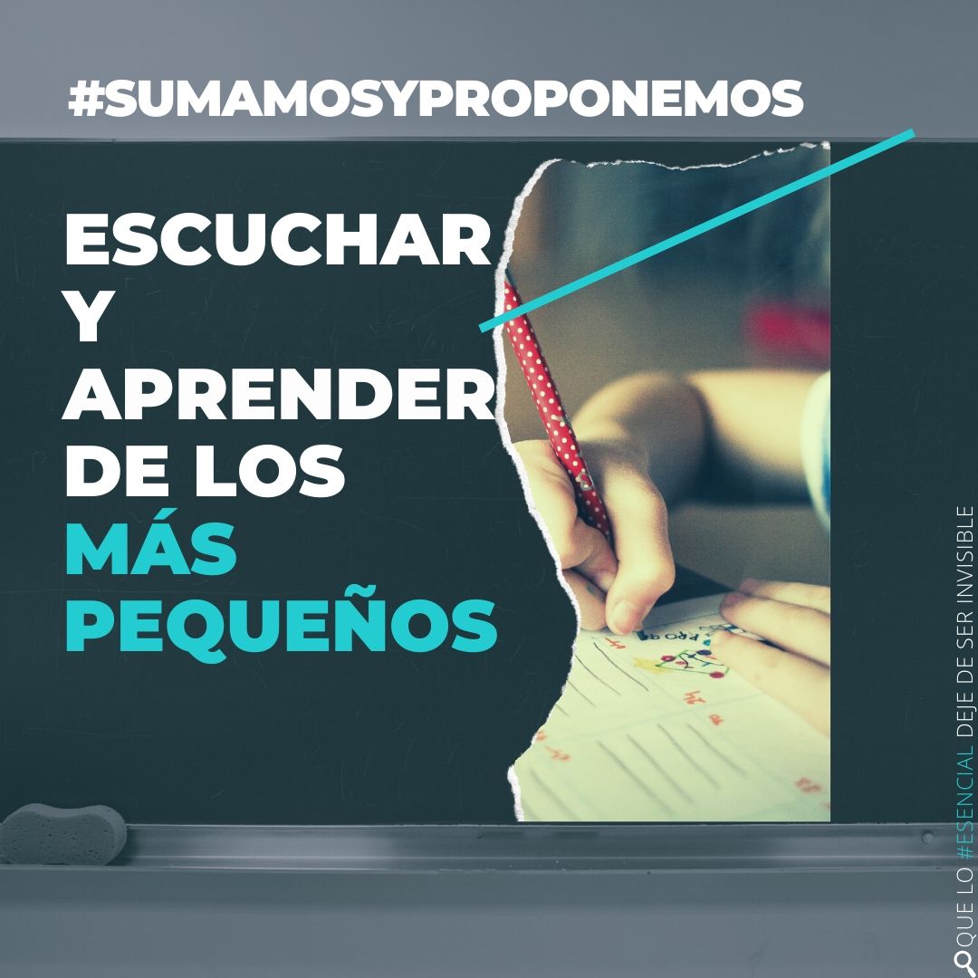 Esuchar y aprender de los más pequeños