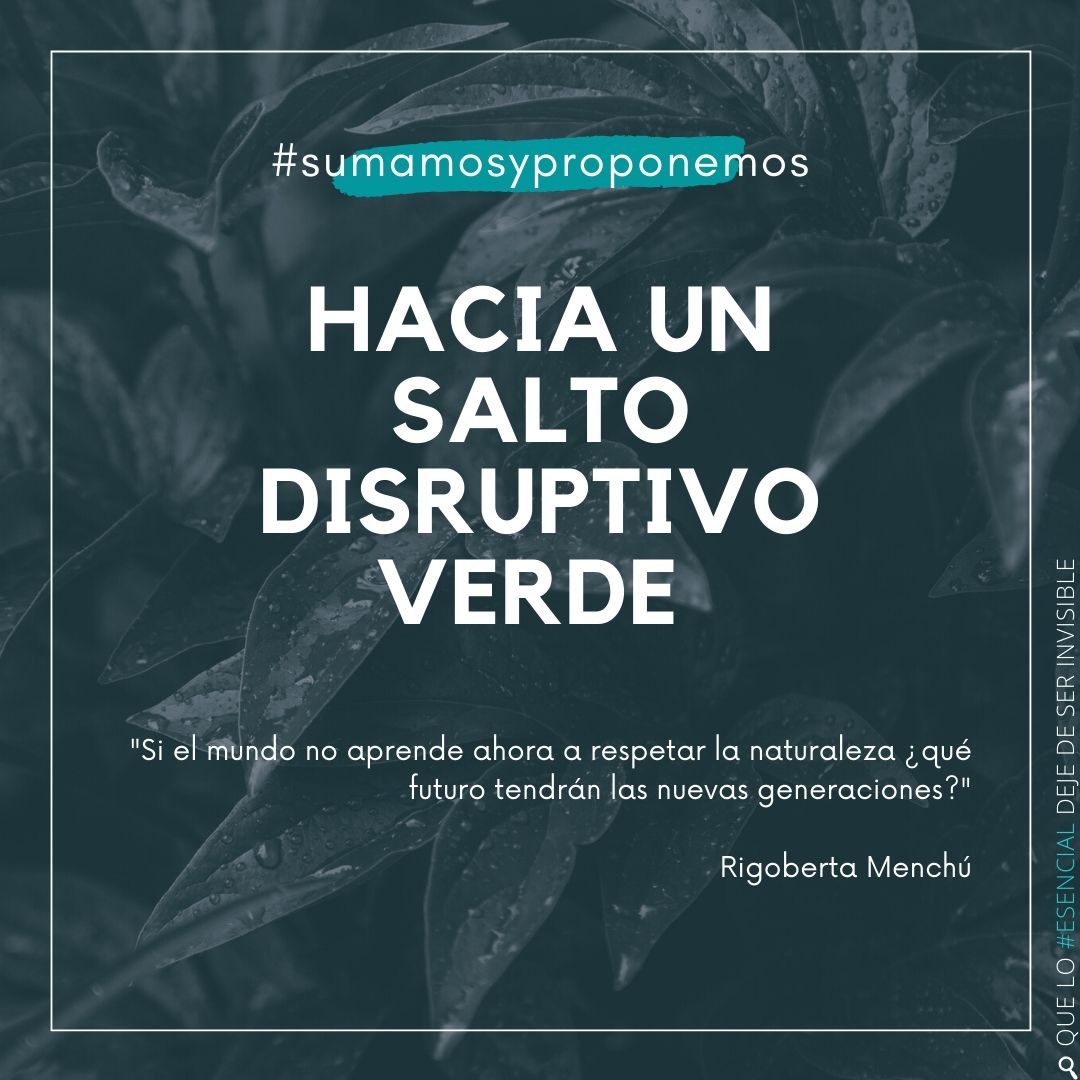 Hacia un salto disruptivo verde