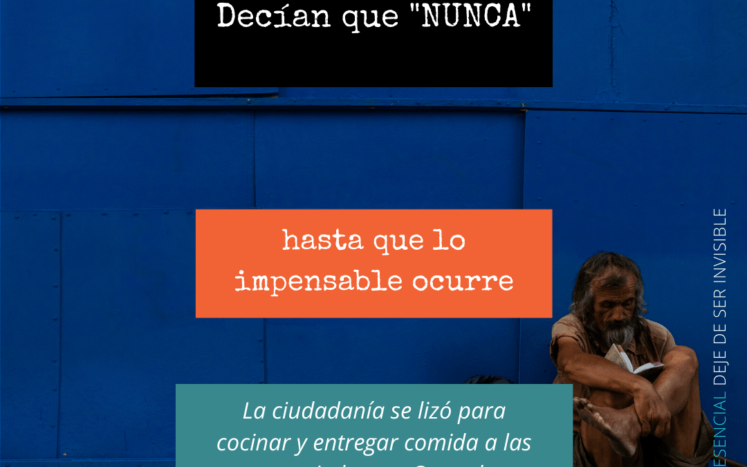 Redes que alimentan y ayudan a que nadie se quede atrás
